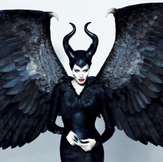 Kostenloses Maleficente, Angelina Jolie Wallpaper für iPad 3