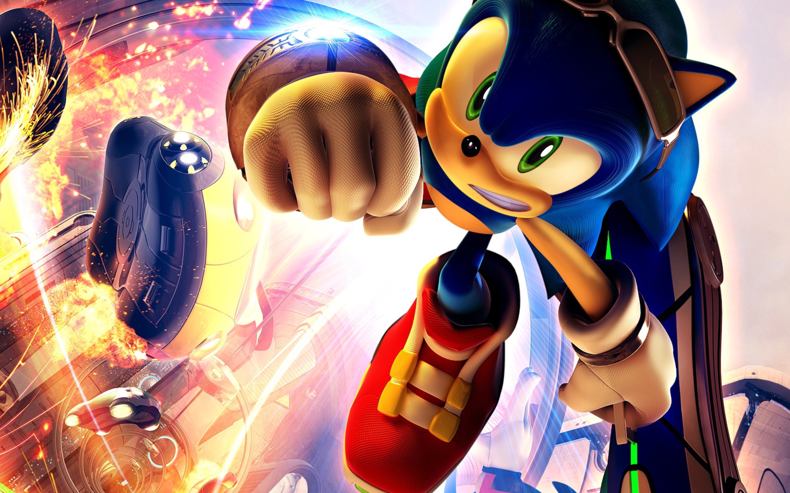 Das Sonic In Galaxy Wallpaper 2560x1600