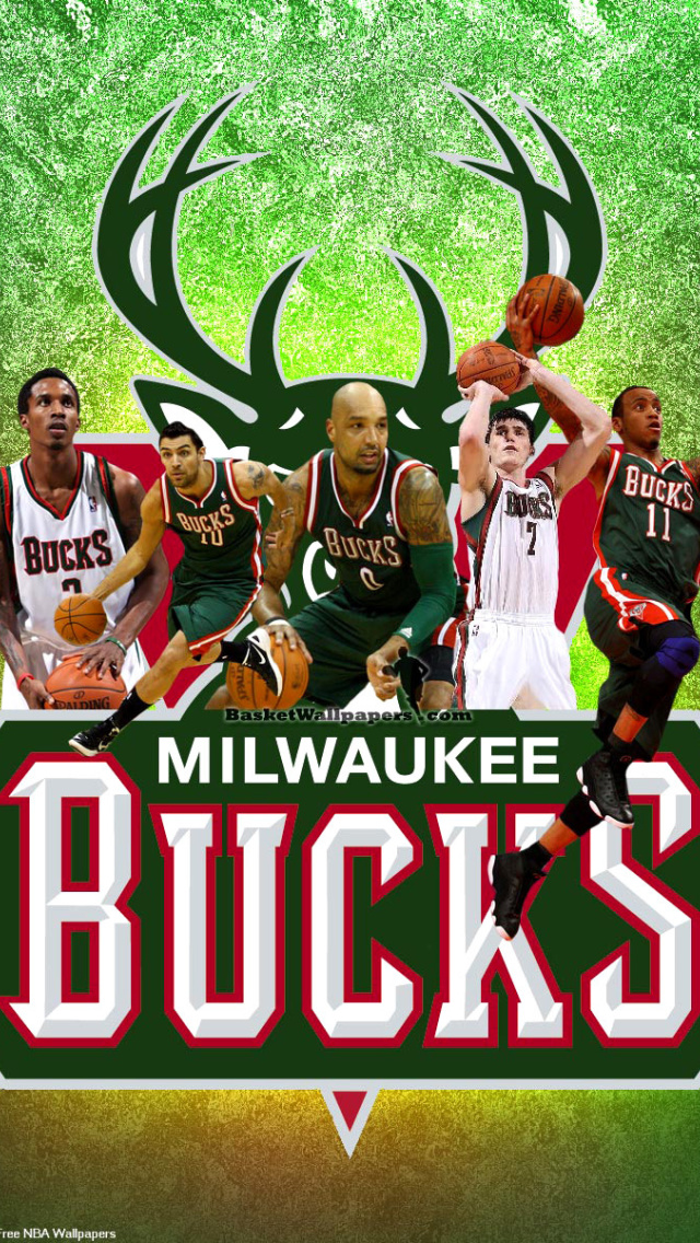Screenshot №1 pro téma Milwaukee Bucks Pic 640x1136