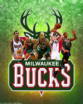 Milwaukee Bucks Pic - Obrázkek zdarma pro 128x160