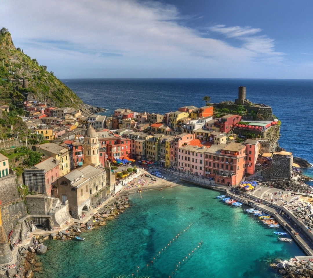 Screenshot №1 pro téma Cinque Terre Italy 1080x960