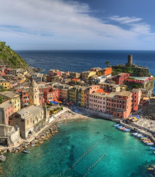 Cinque Terre Italy - Obrázkek zdarma pro Nokia Asha 309