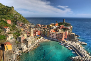 Cinque Terre Italy - Obrázkek zdarma pro Fullscreen 1152x864