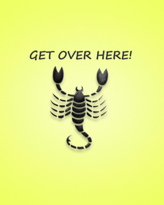 Scorpio Sign Background for Nokia X3