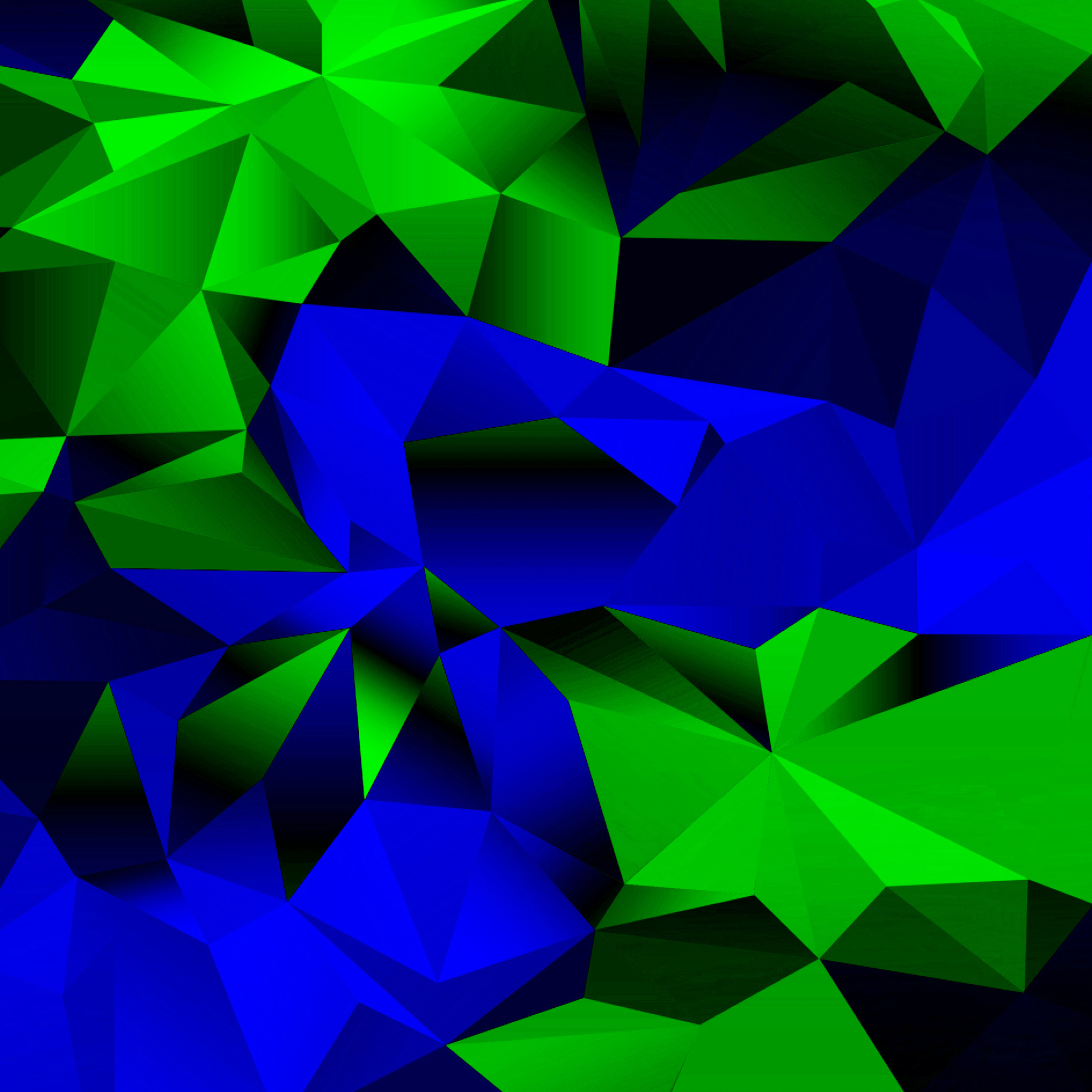 Screenshot №1 pro téma Blue And Green Galaxy S5 2048x2048