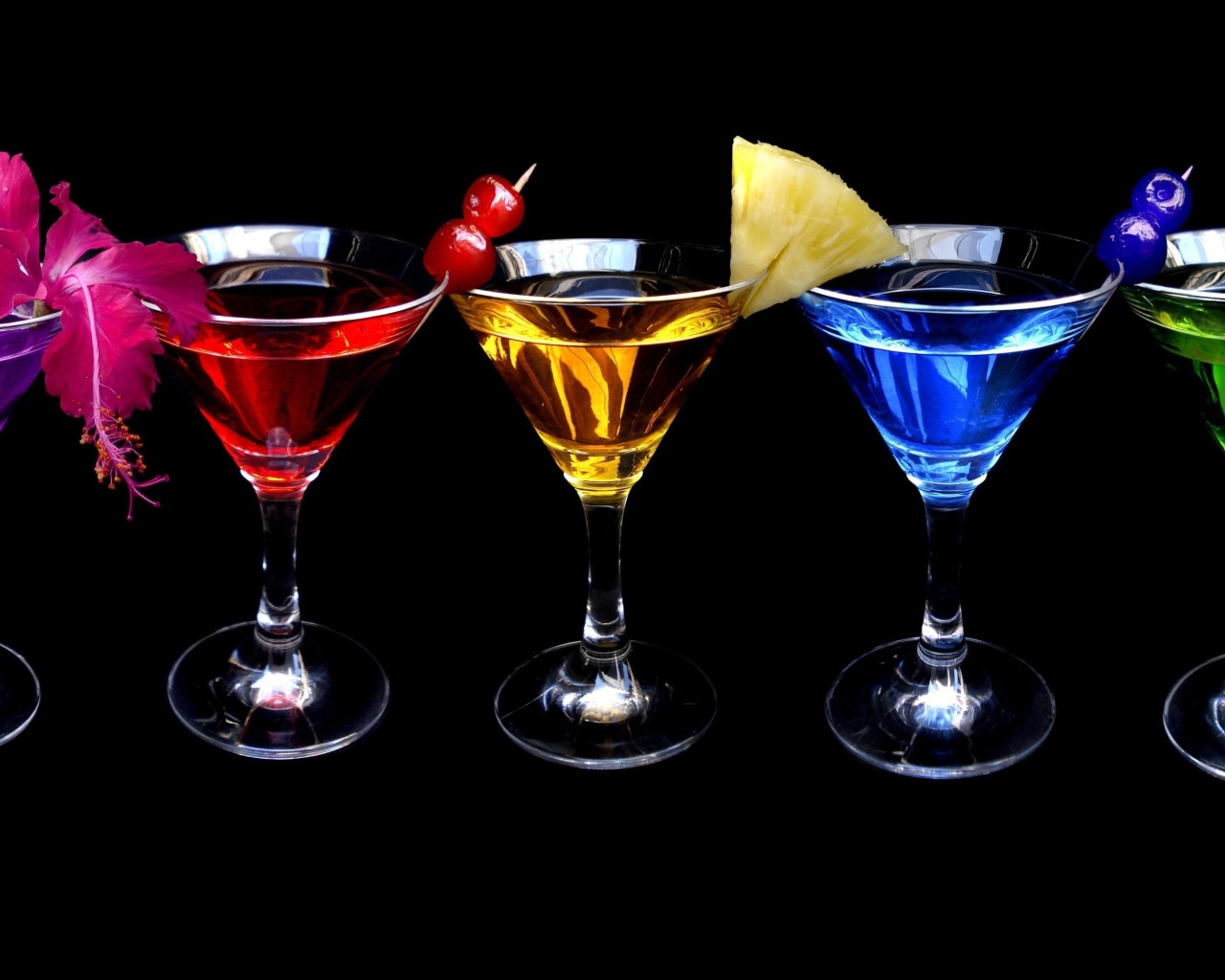 Dry Martini Cocktails wallpaper 1280x1024