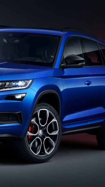 Das Skoda Kodiaq RS Wallpaper 360x640