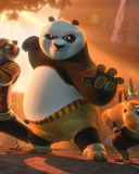 Fondo de pantalla Kung Fu Panda 128x160
