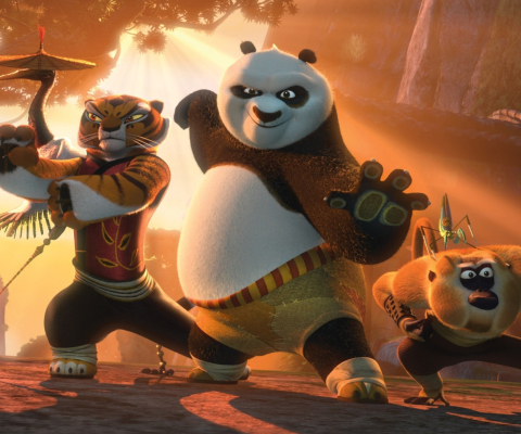 Kung Fu Panda screenshot #1 480x400