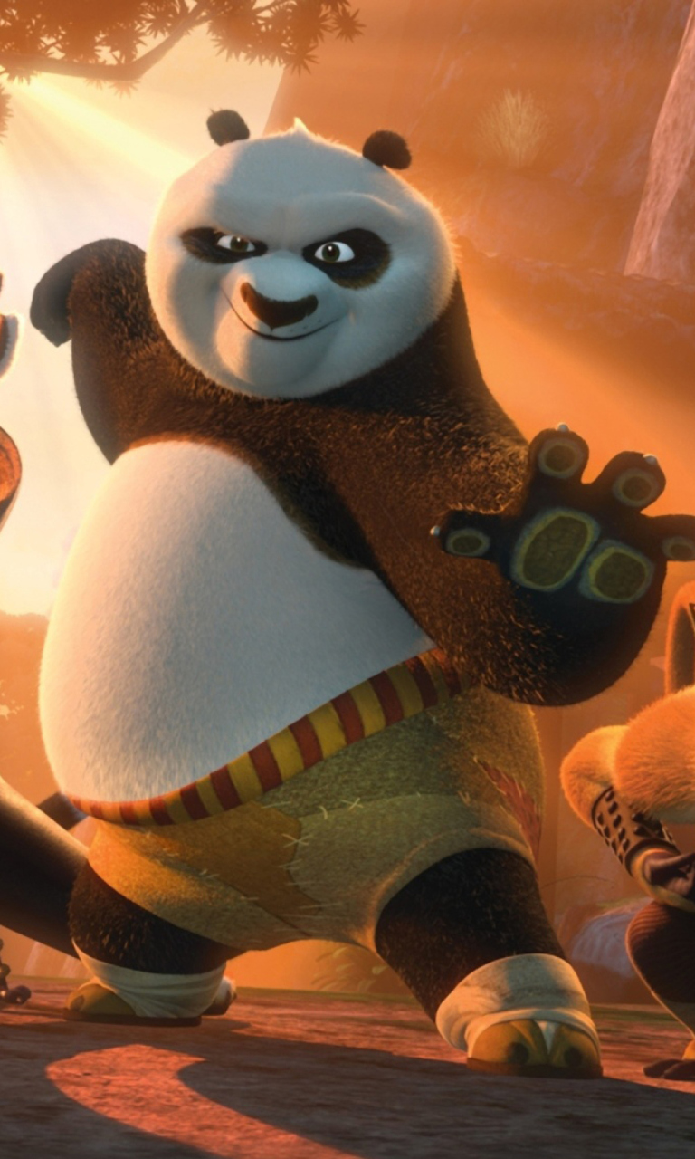 Sfondi Kung Fu Panda 768x1280
