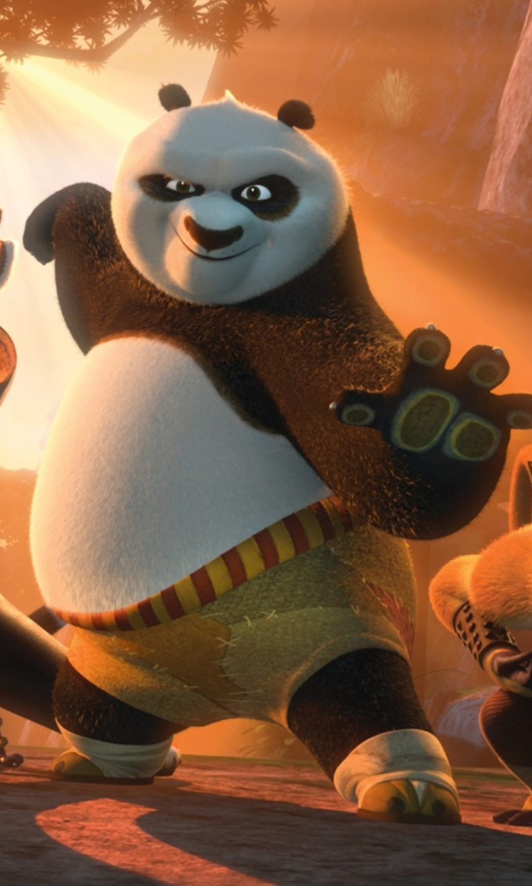 Das Kung Fu Panda Wallpaper 768x1280