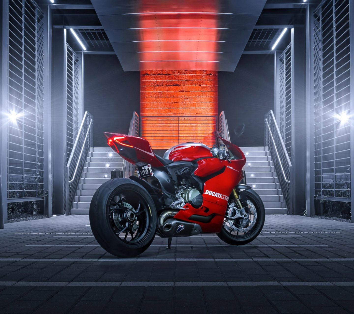 Fondo de pantalla Ducati Corse 1440x1280