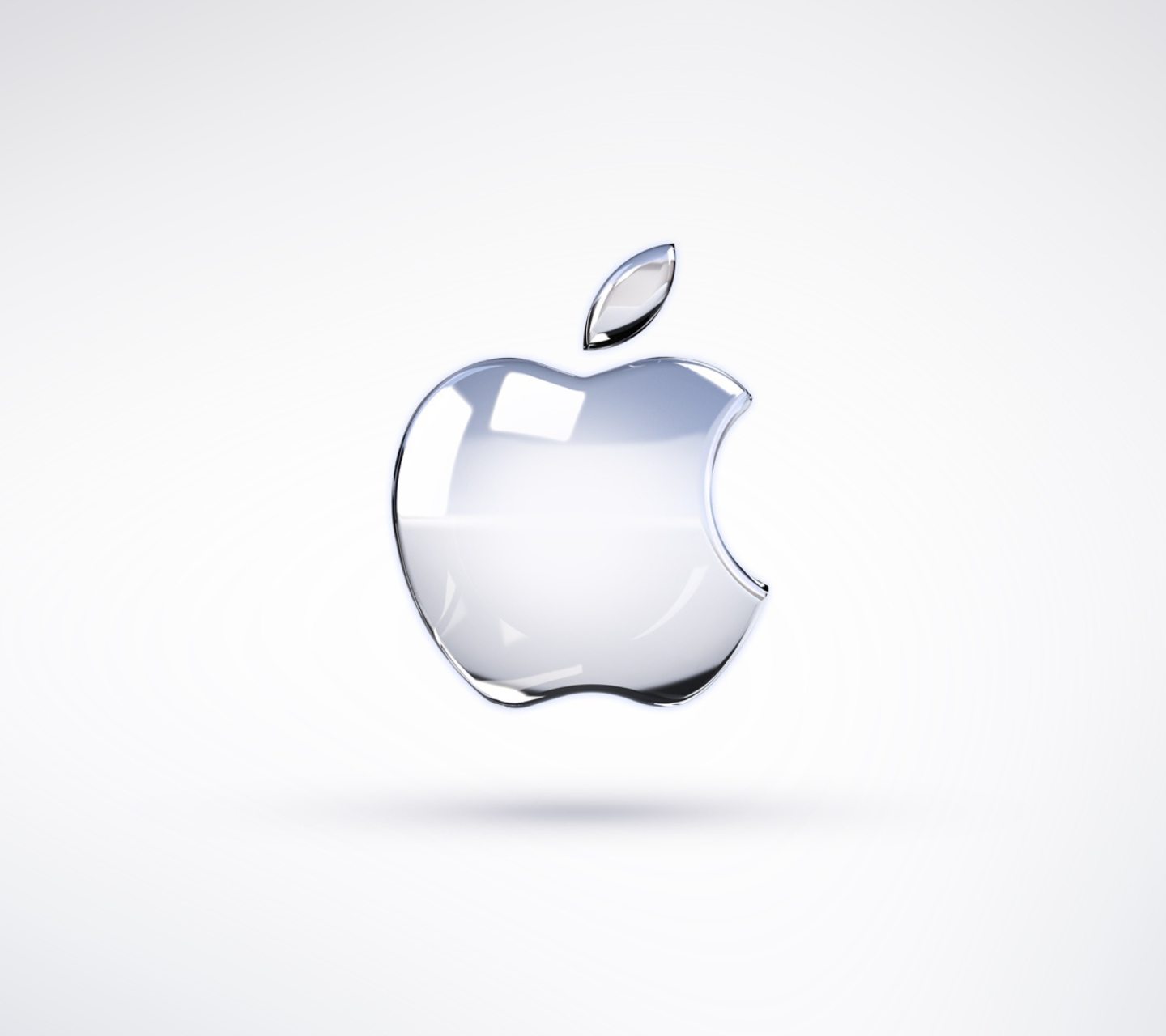 Das Apple Glossy Logo Wallpaper 1440x1280