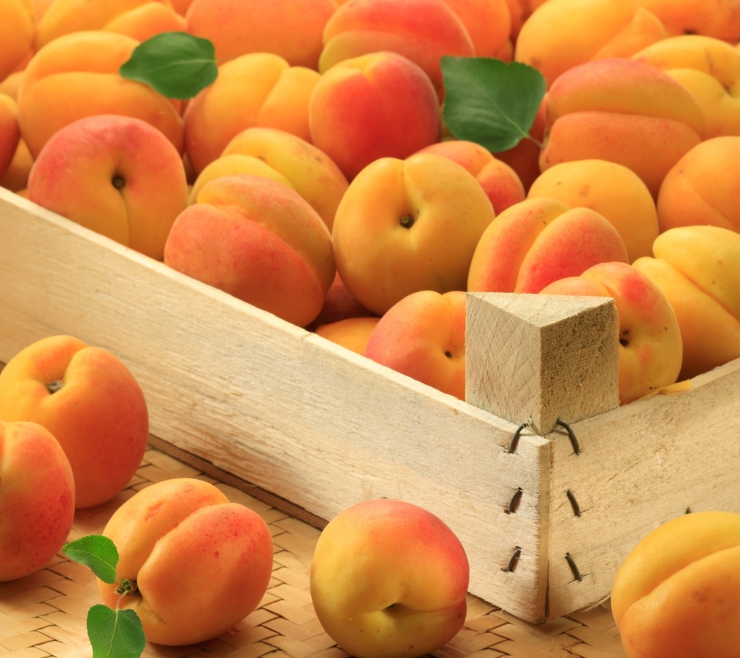 Fondo de pantalla Apricots 1080x960