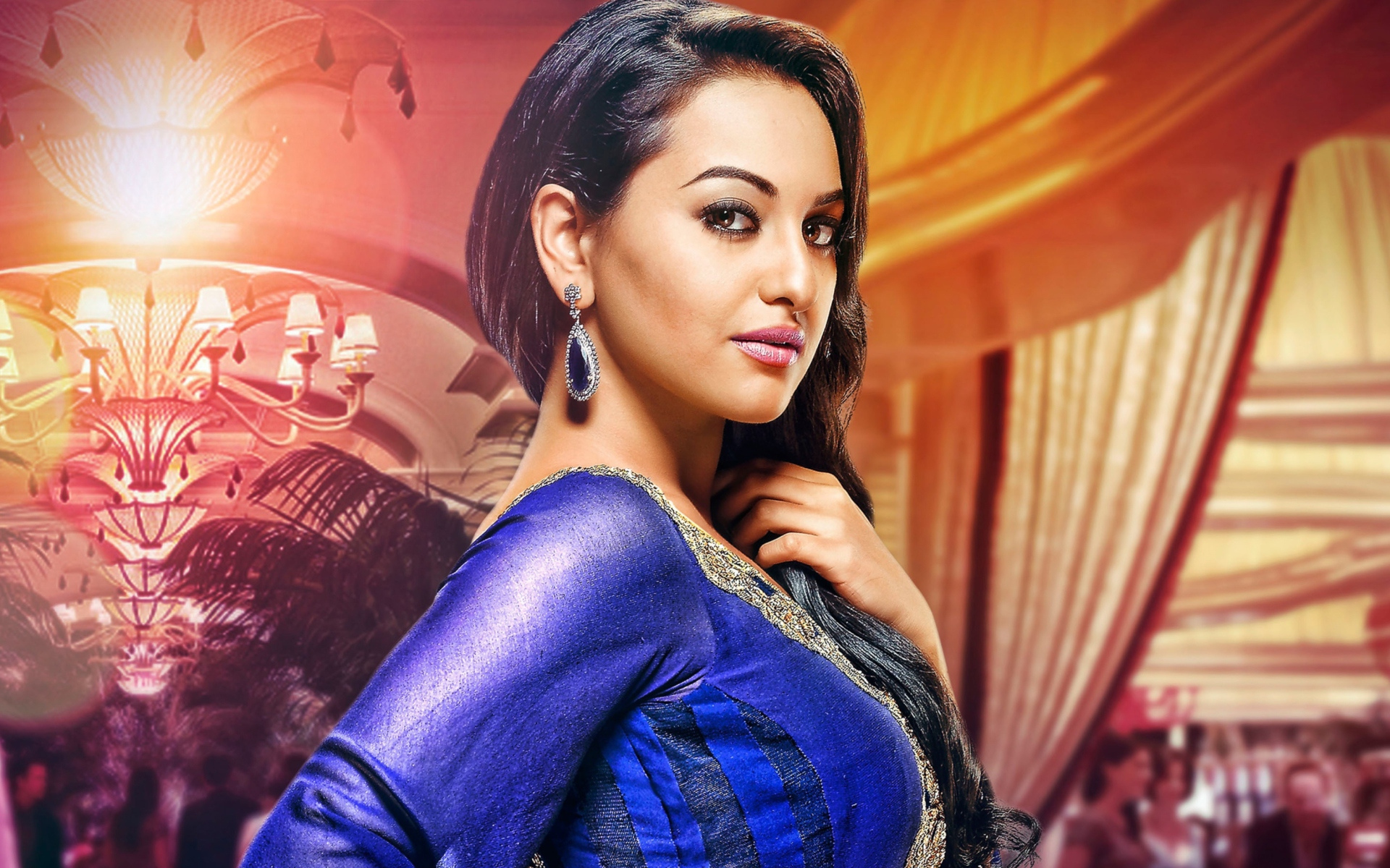 Screenshot №1 pro téma Sonakshi Sinha Indian Actress 1920x1200