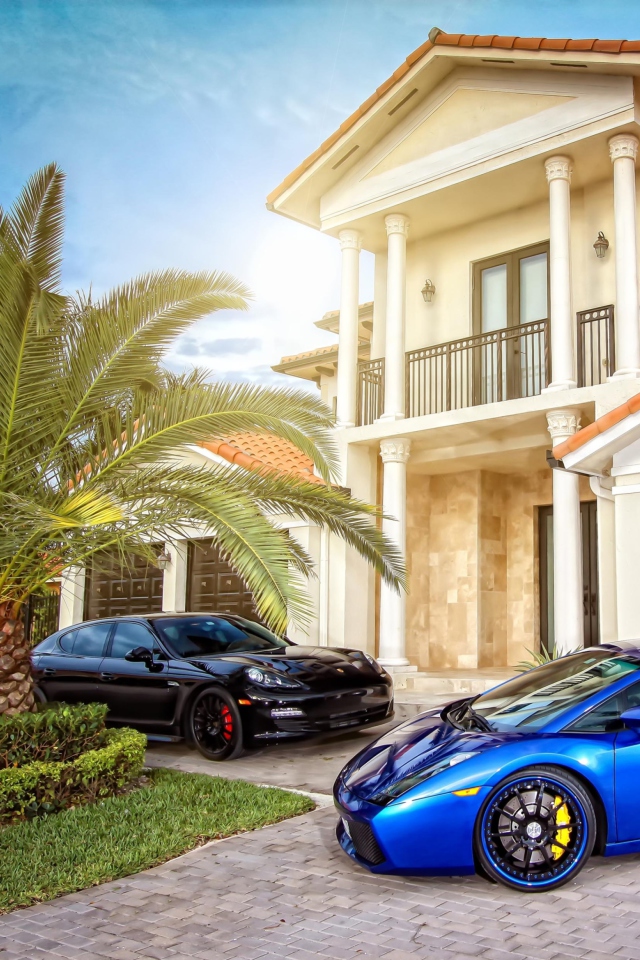 Screenshot №1 pro téma Mansion, Luxury Cars 640x960