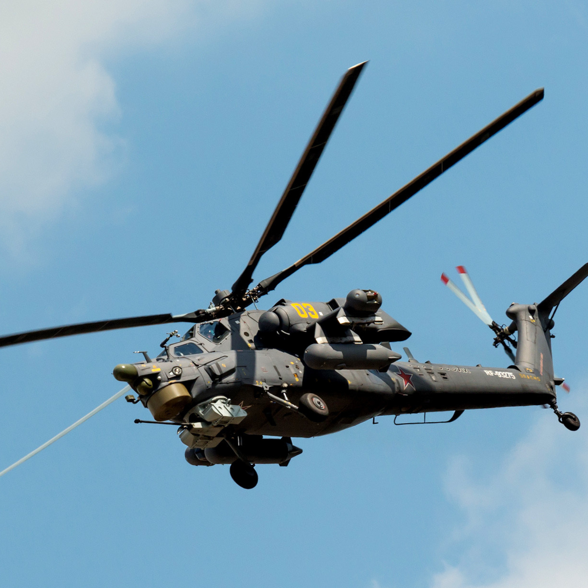 Обои Mil Mi-28 Havoc Helicopter 2048x2048