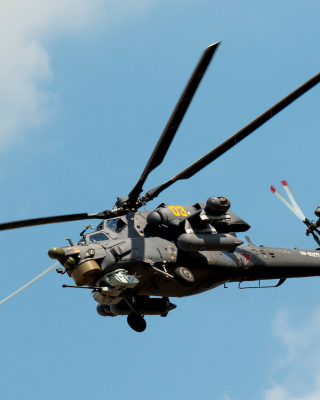 Mil Mi-28 Havoc Helicopter - Obrázkek zdarma pro Nokia Asha 309