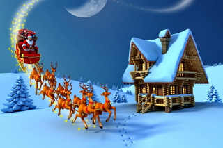 Christmas Night - Obrázkek zdarma pro Samsung Galaxy S5
