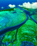 Fondo de pantalla Aldabra Atoll, Seychelles Islands 128x160