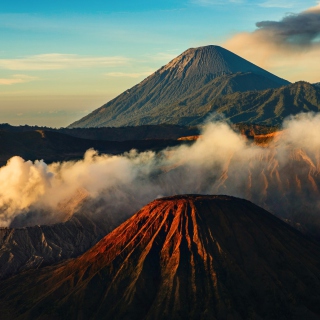 Volcano Background for iPad 3