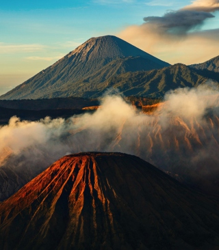 Volcano - Obrázkek zdarma pro iPhone 5S