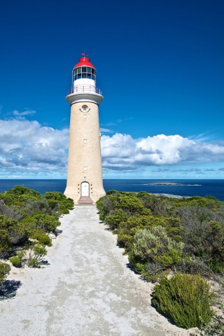 Fondo de pantalla Lighthouse 320x480