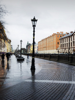 Screenshot №1 pro téma Nevsky Prospect in St  Petersburg 240x320