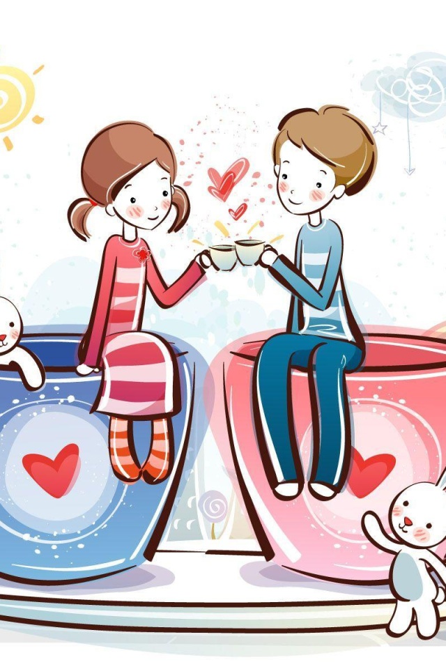 Valentine Cartoon Images screenshot #1 640x960