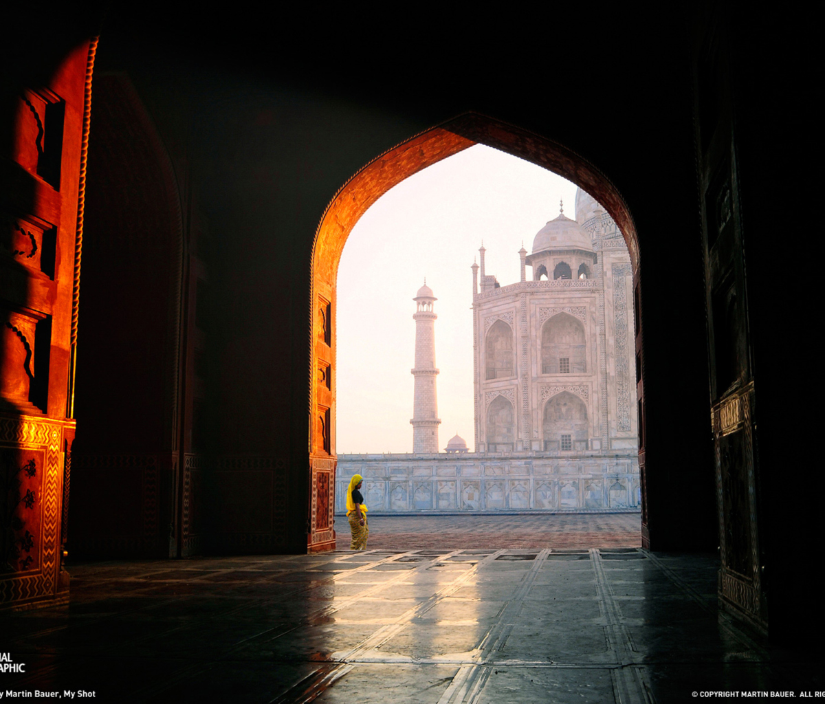 Screenshot №1 pro téma Taj Mahal, India 1200x1024