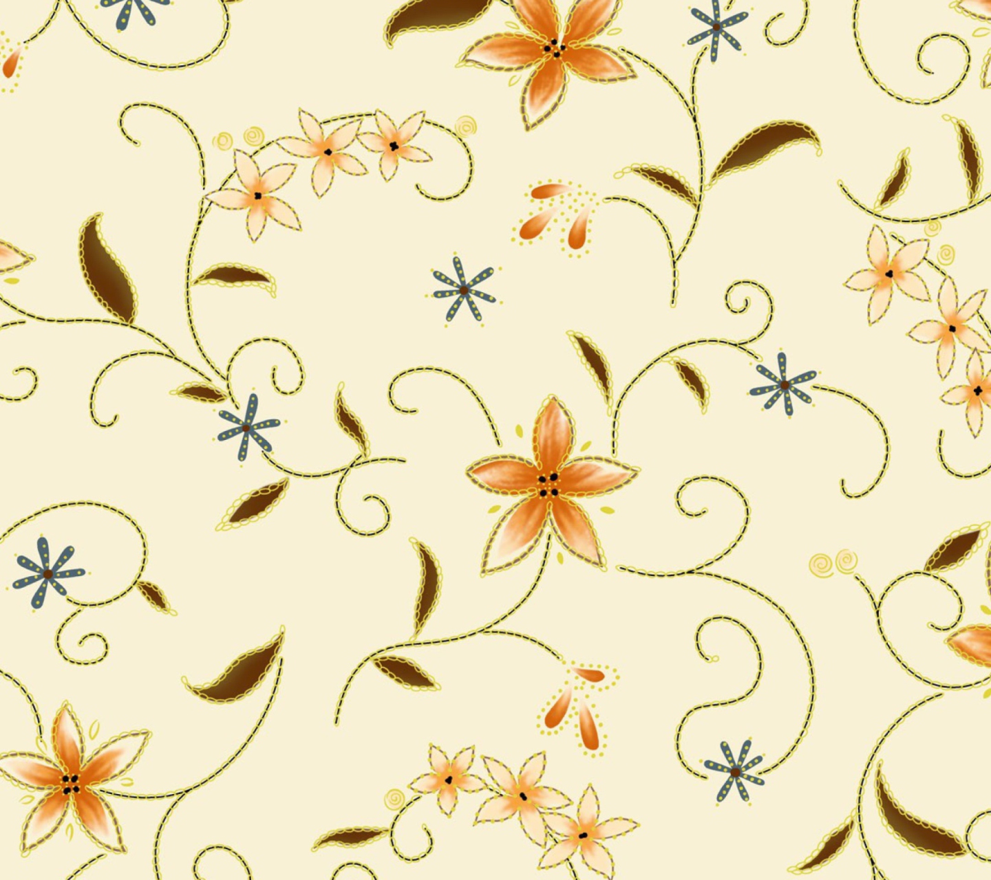 Screenshot №1 pro téma Floral Design 1440x1280