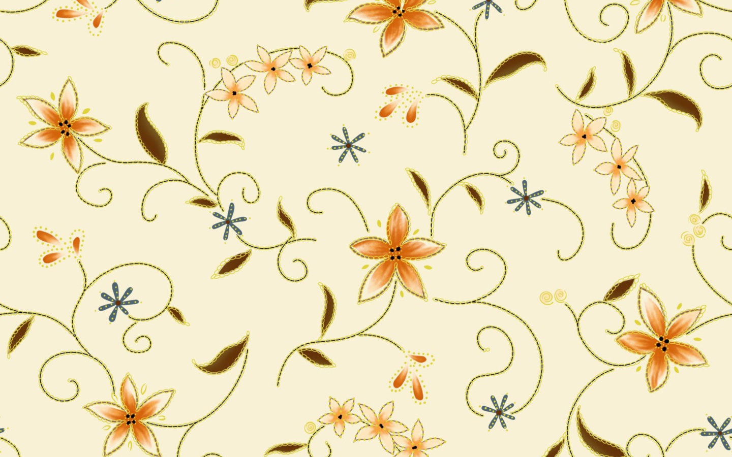 Screenshot №1 pro téma Floral Design 1440x900