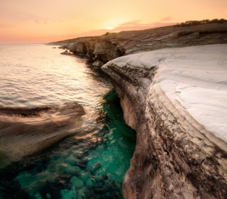 Cyprus Beach sfondi gratuiti per 128x128