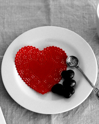 Valentine Breakfast - Obrázkek zdarma pro iPhone 5