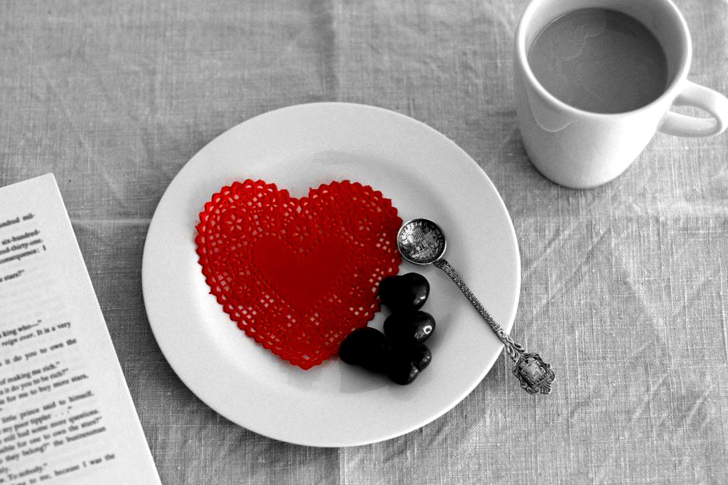 Valentine Breakfast wallpaper