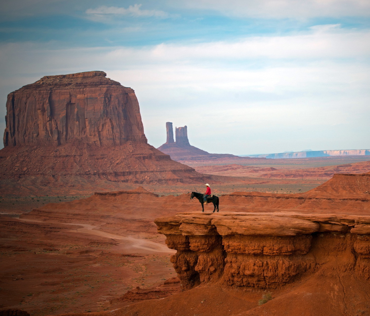 Horse Rider In Canyon screenshot #1 1200x1024