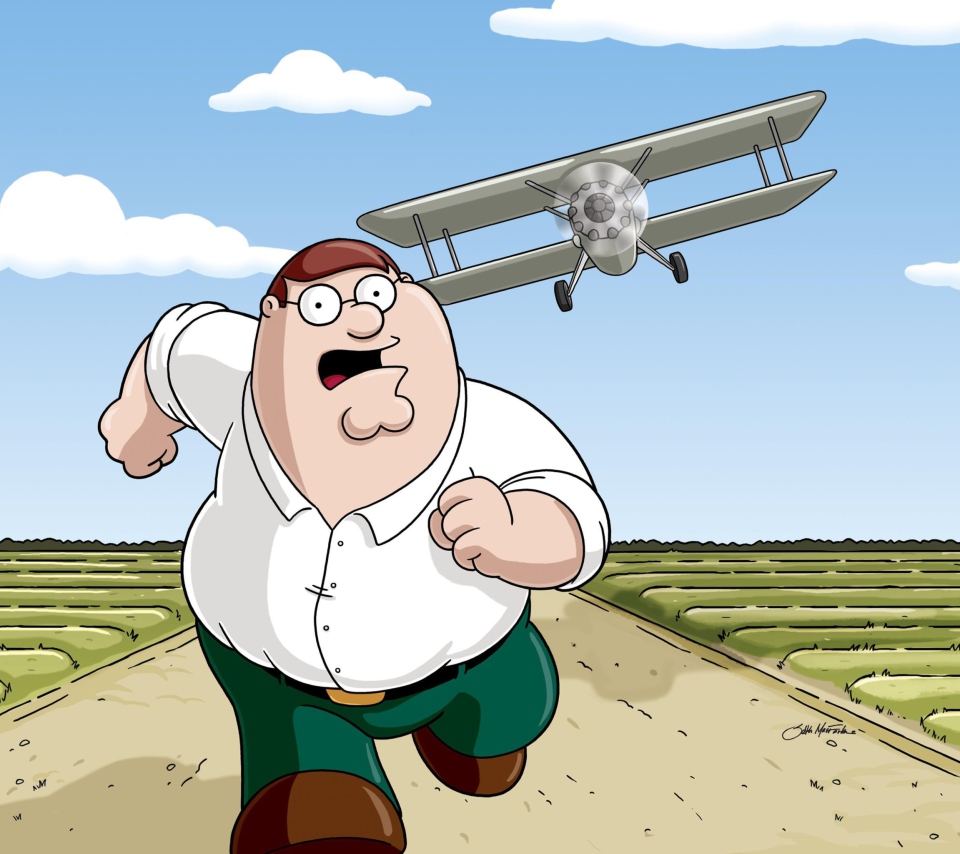 Обои Family Guy - Peter Griffin 960x854