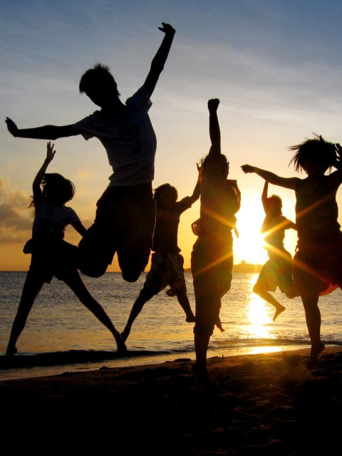 Dancing At Sunset screenshot #1 480x640