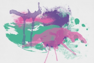 Colorful Splashes - Obrázkek zdarma pro HTC Desire