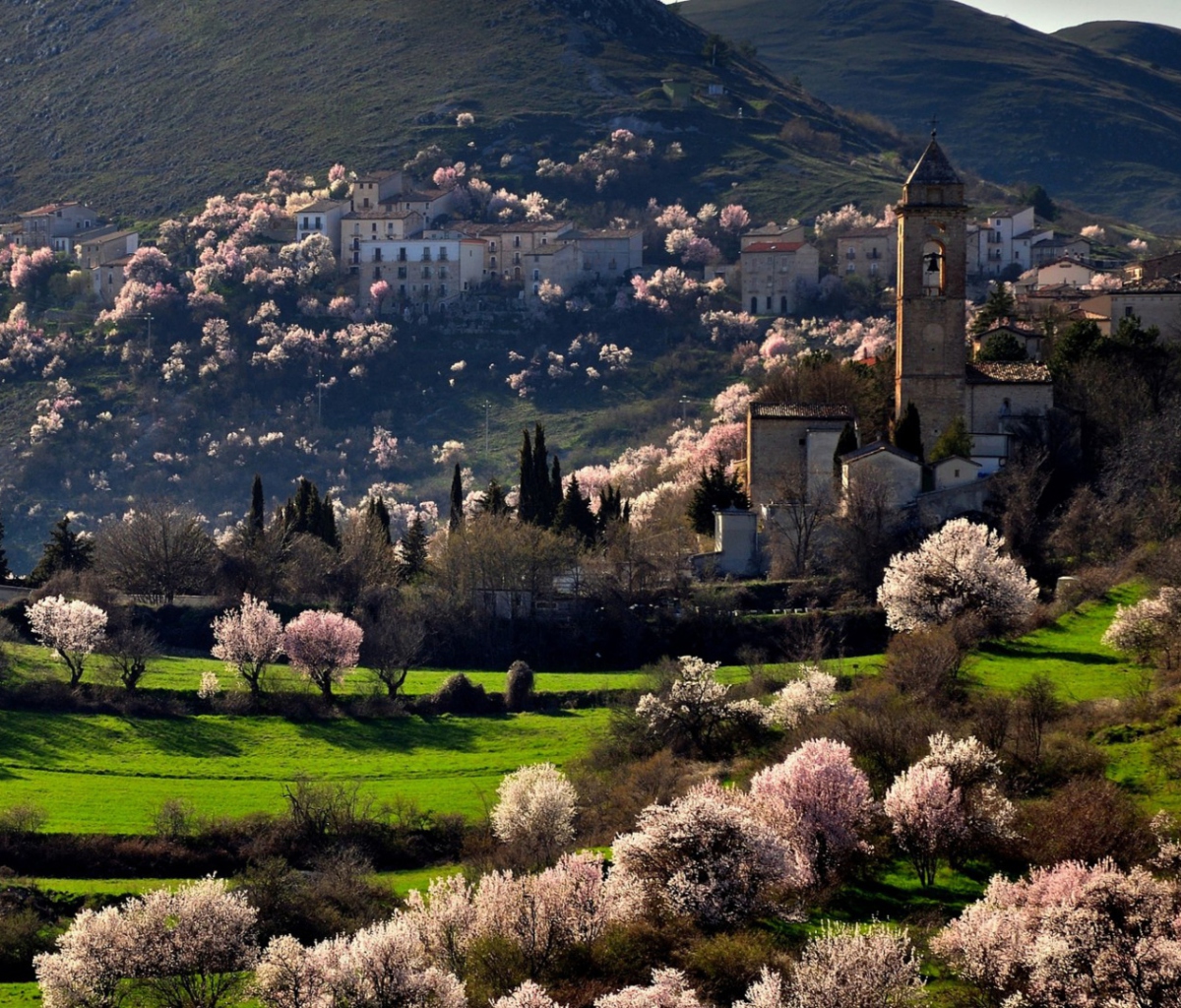 Das Spring In Italy Wallpaper 1200x1024