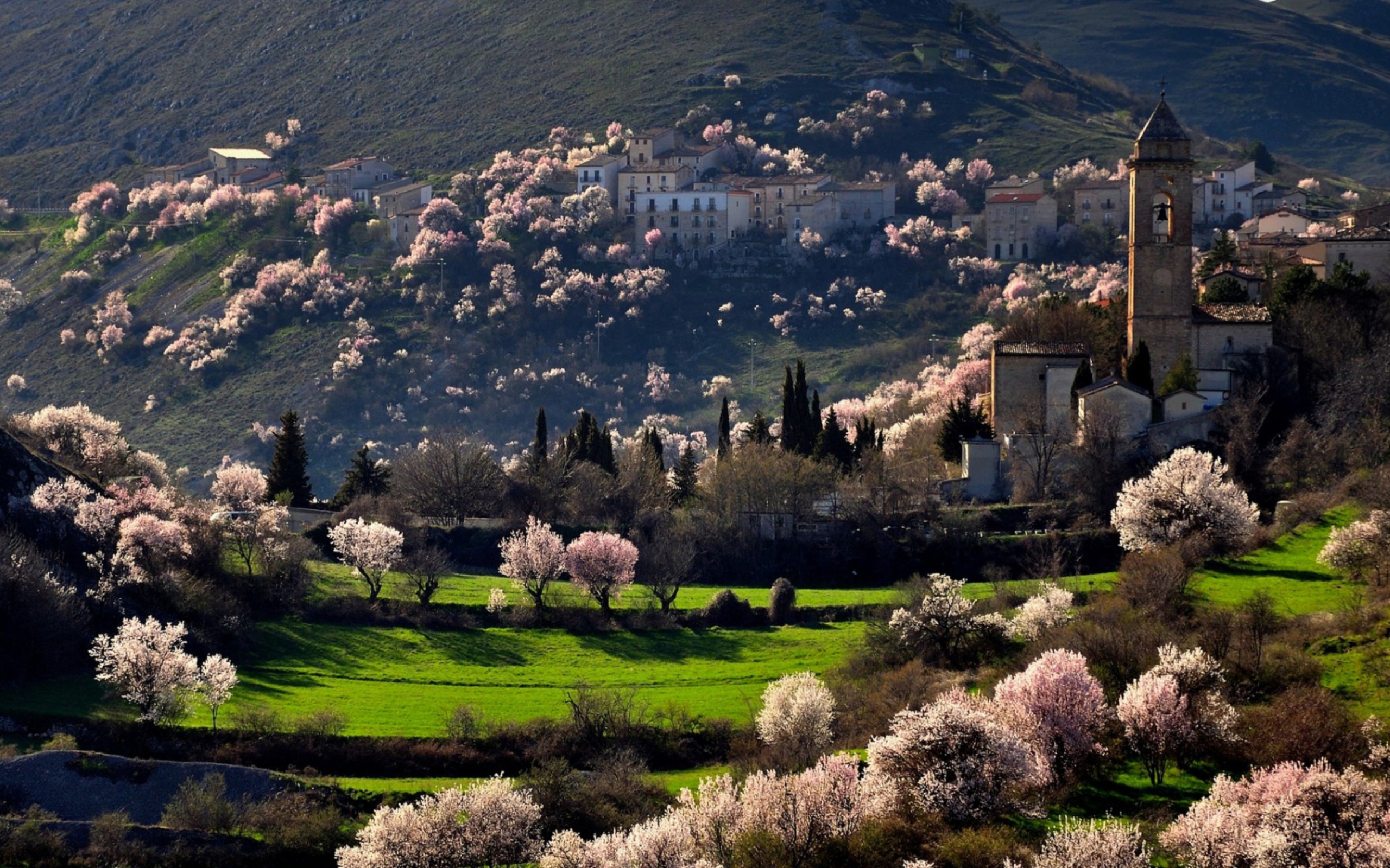 Screenshot №1 pro téma Spring In Italy 2560x1600