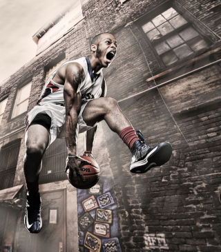 Kostenloses Basketball Player Wallpaper für Nokia C5-06