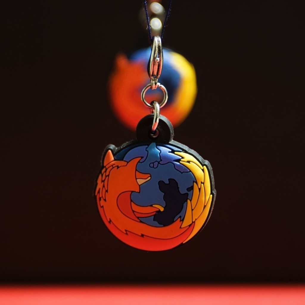 Firefox Key Ring wallpaper 1024x1024