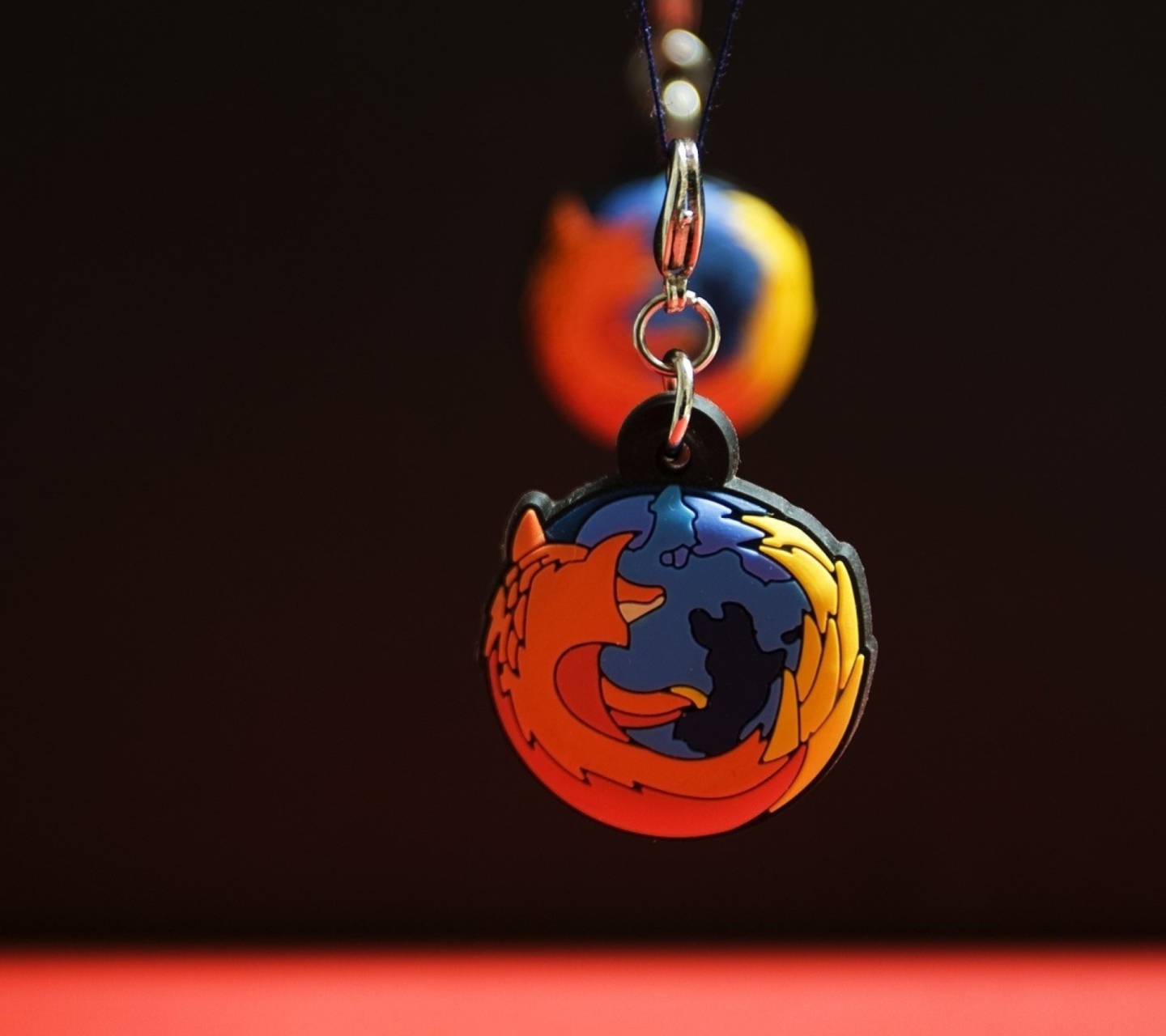 Firefox Key Ring wallpaper 1440x1280