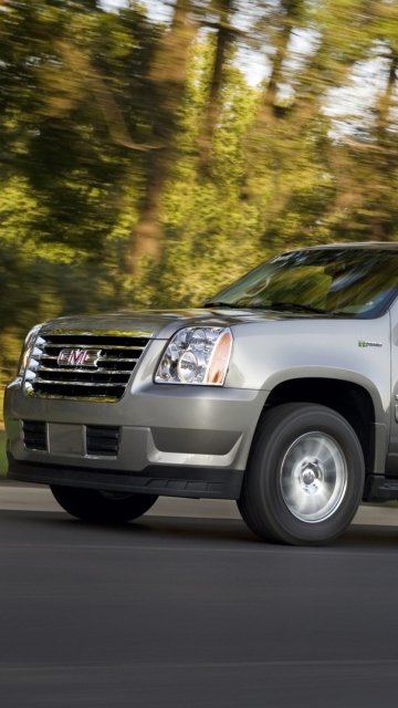 Sfondi GMC Yukon Hybrid 360x640