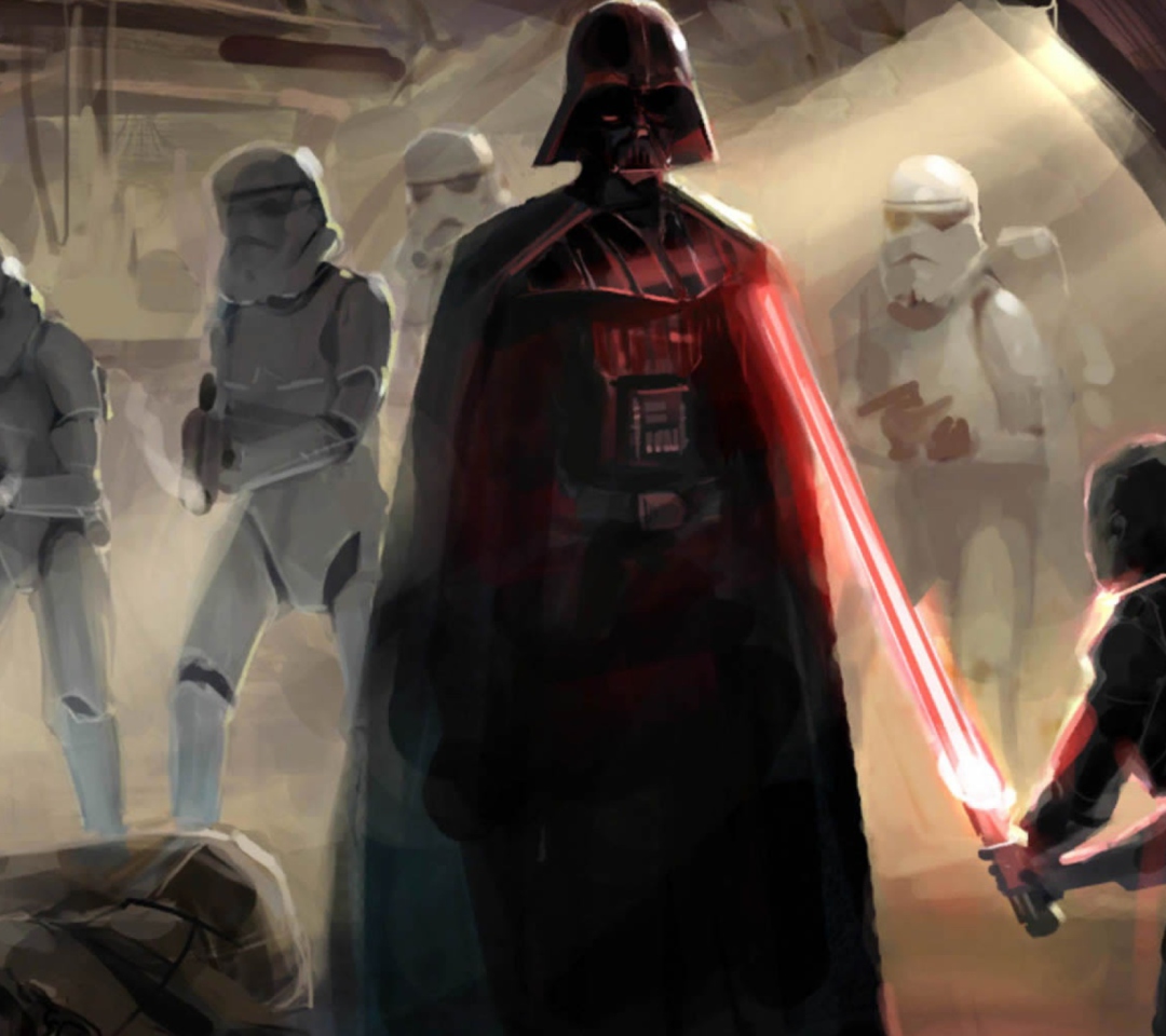 Fondo de pantalla Star Wars Darth Vader 1080x960