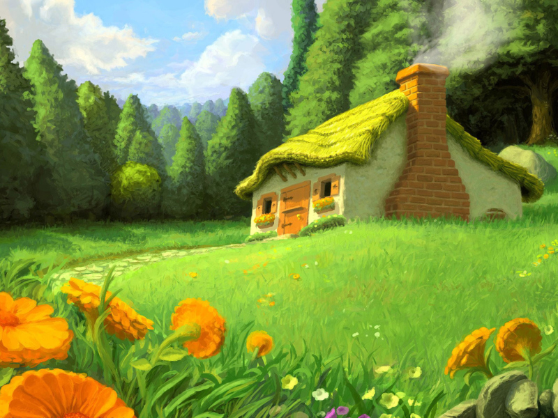 Screenshot №1 pro téma Fantasy Art Scenery 800x600
