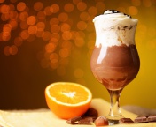 Chocolate cocktail wallpaper 176x144