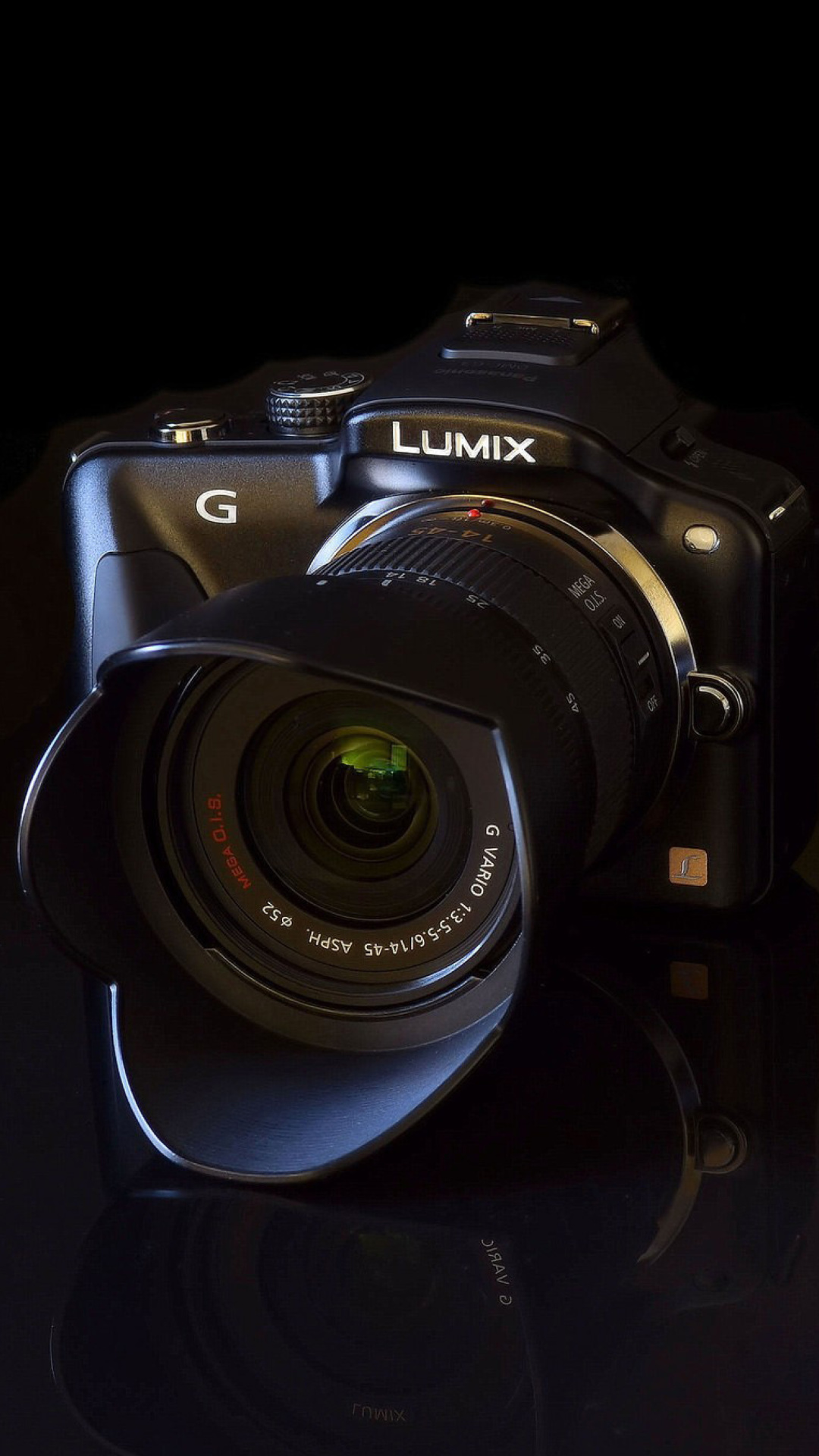 Das Panasonic Lumix GF3 Mirrorless Wallpaper 1080x1920