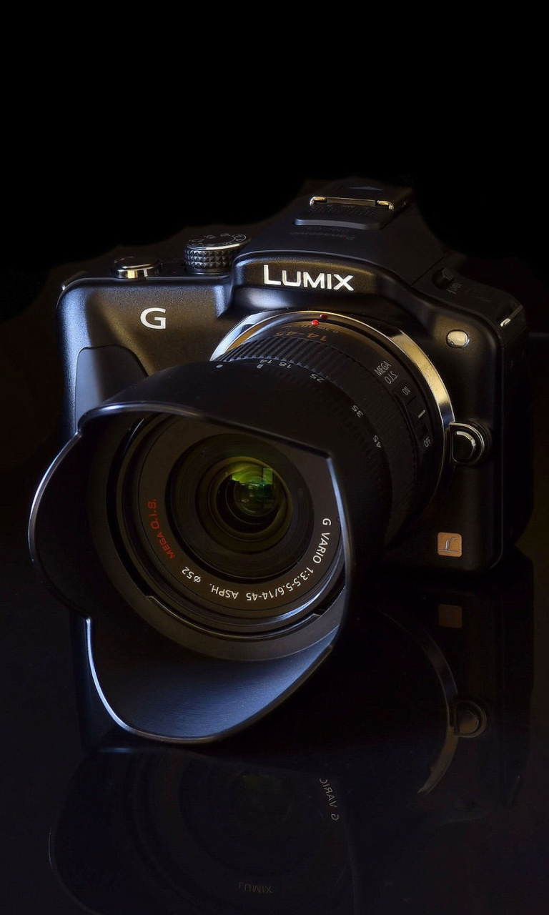 Обои Panasonic Lumix GF3 Mirrorless 768x1280